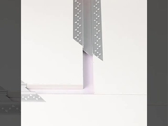 Profil LED en aluminium recouvert de 7 mm super mince avec bride